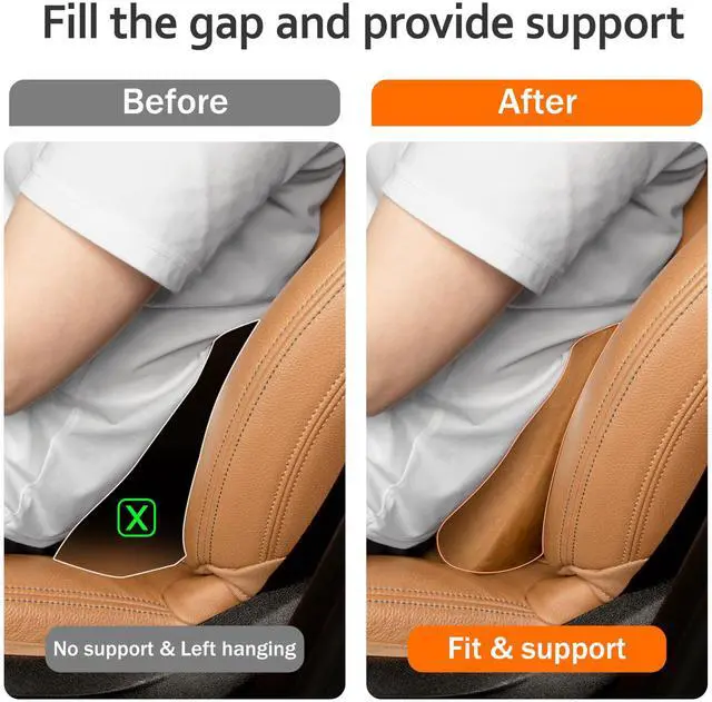 Alt view image 3 of 7 - Lumbar Support Pillow,Back Pain Relief Cushion,fits tightly around the waist,Memory Foam,Skin-friendly Suede Fabric,fit Car Drive,Office chair,Rest seat,Improve Posture,Portable,15.5''Lx 8.7''H
