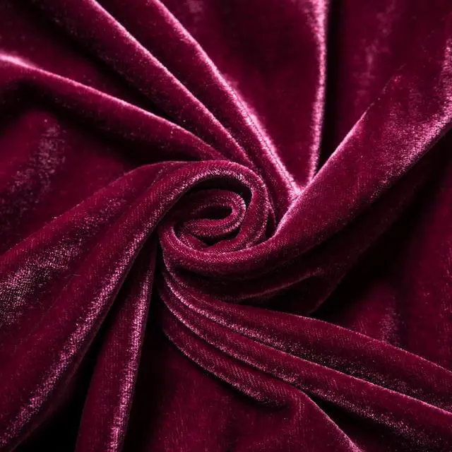 Alt view image 4 of 7 - Velvet Throw Pillow Cover Soft Decorative Luxurious Solid Square Cushion Case for Sofa Couch Bedroom Farmhouse,Pack of 2, 18 x 18 Inches, Amaranth