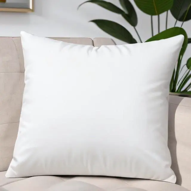 Alt view image 5 of 6 - Throw Pillow Inserts Hypoallergenic Premium Pillow Stuffer Square Form for Decorative Pillow Covers Cushion Set of 1-18 x 18 Inches
