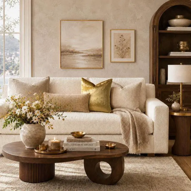 Alt view image 2 of 7 - Gold Velvet Pillow Covers 18x18 Decorative Pillows Pack of 2 | Throw Pillows for Couch Sofa,300gsm Soft Textured Fabric,Modern Square Accent Pillowcases,Luxury Cushion Covers