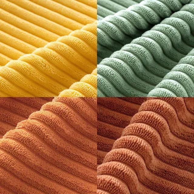 Alt view image 7 of 7 - Fall Decorative Throw Pillow Covers Yellow Rust Green 18x18 | Set of 4, Vintage Retro Fall Decor, Mix and Match Color Clash Design, Vibrant Cushion Covers for Sofa Couch Bed Living Room