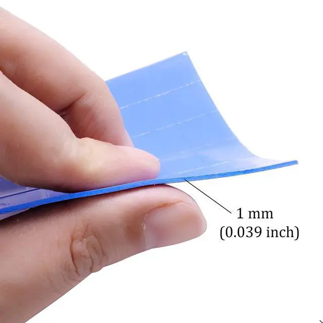 Alt view image 2 of 7 - 30Pcs 15x15x1mm Soft Silicone Thermal Conductive Pads Heatsink IC Chipset Northbridge for CPU GPU Heatsink