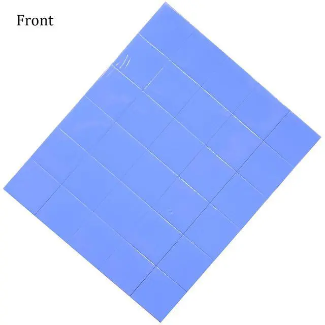 Alt view image 4 of 7 - 30Pcs 15x15x1mm Soft Silicone Thermal Conductive Pads Heatsink IC Chipset Northbridge for CPU GPU Heatsink