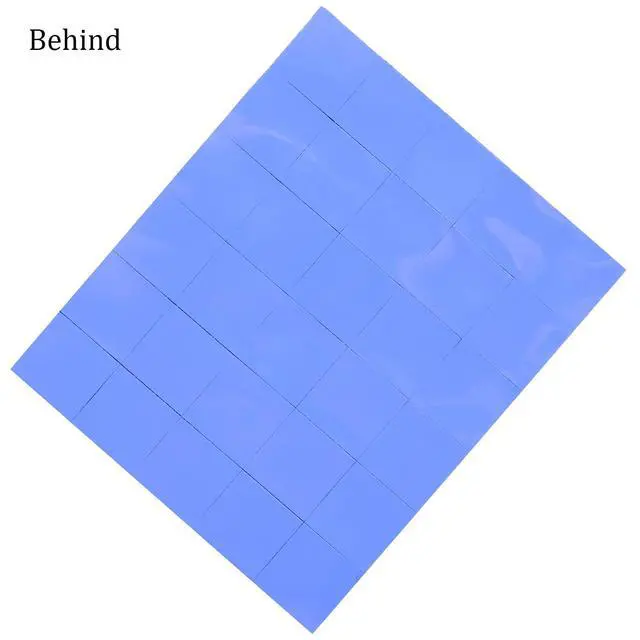Alt view image 5 of 7 - 30Pcs 15x15x1mm Soft Silicone Thermal Conductive Pads Heatsink IC Chipset Northbridge for CPU GPU Heatsink
