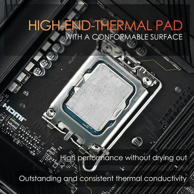 Alt view image 3 of 7 - KryoSheet (38x38x0.2mm) High Thermal Conductivity | Graphene Thermal Pad Perfect Alternative for Thermal Paste on CPU/GPU/PS4/PS5/Xbox Made in Sweden