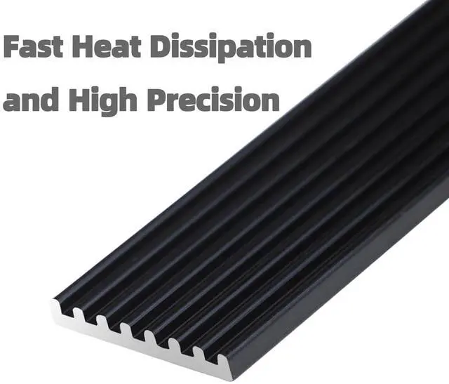 Alt view image 4 of 4 - 5 Pack SSD Heat Sink Cooler for 2280 SSD, nvme Heatsink with Thermal Silicone Pad for for Desktop PC/Workstation (5 Pack Black)