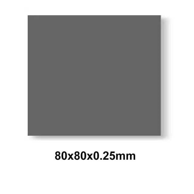 Alt view image 5 of 6 - PTM7950 Thermal Pad Phase Change Heatsink 80x80x0.25mm 8.5W/mK Conductive for Heatsink PS5 Steam Deck CPU GPU SSD Silicone Grease Thermal Pad