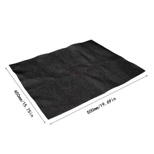 Alt view image 4 of 7 - 500x400x3/5MM Computer Filter Mesh PC for Case Fan Dustproof Cover Sponge for Keepping Your Pc Clean Dust