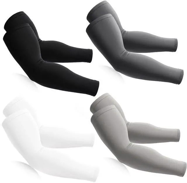 Main image of Cooling Arm Sleeves UPF50 UV Sun Protection Compress | For Men Women, Work Sport Tattoo Cover Up, Breathable Lightweight
