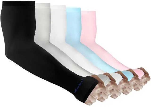 Main image of Arm Sleeves for Men Women, Sun Sleeves UV Protection Cooling Sports | Compression,Tattoo Sleeve Cover, Thumb Hole Design,Tattoo Cover Up, UPF 50+, Versatile Use for Basketball Football Volleyball