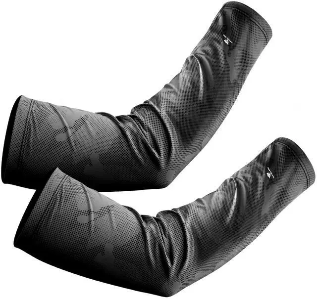 Main image of Men's Loose Fit Cooling Arm Sleeves, Anti-UV Sun Protection Sleeves, Breathable Tattoo Cover Sun Sleeves for Men Women Youth Outdoor Running Cycling Hiking Driving Fishing, Plus Size Friendly,XXL