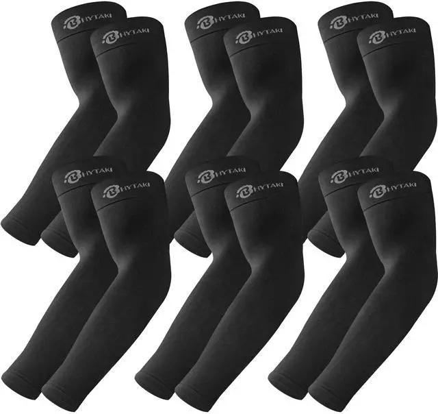 Main image of UV Arm Sleeves UPF 50 Cooling Compression Sports | Sun Protection Sleeves for Men Women Teenager, Breathable Lightweight