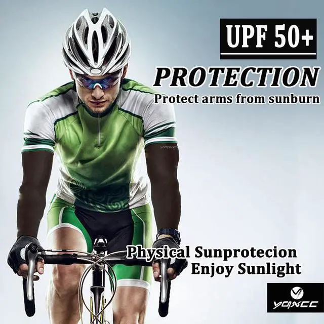 Alt view image 3 of 5 - Arm Sleeves UV Sun Protection Cooling Sports Compression Sleeves | 6 Pairs, UPF50, Tattoo Coverage, Lightweight, Breathable, Arms Cover, Daily Wear, Outdoor Work, Basketball, Baseball, Golf