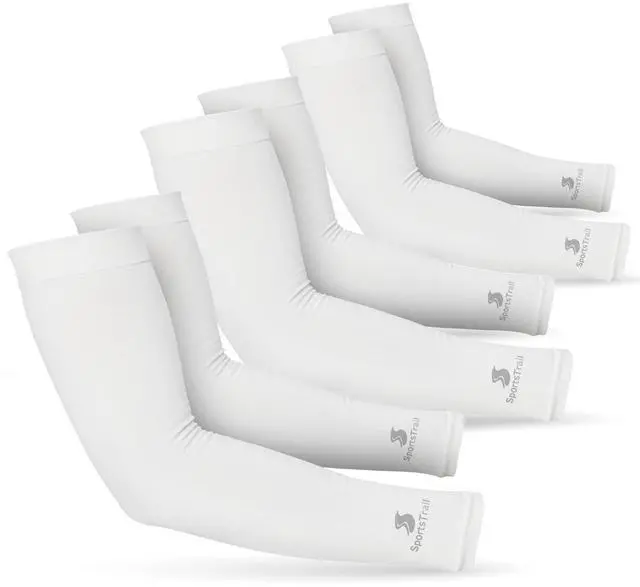 Main image of Cooling Arm Sleeves for Men & Women Breathable, Moisture-Wicking, Sun Protection for Sports, Basketball, Football, Running, Golf, Cycling, Volleyball Arm Sleeves for Women, Men & Youth