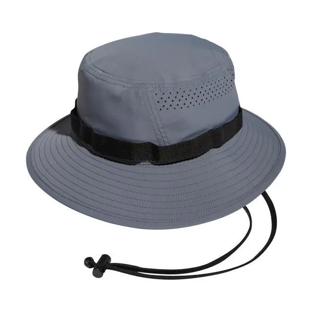 Alt view image 4 of 6 - Men's Victory Bucket Hat Outdoor Sun Boonie for Hiking and Fishing, Grey/Black/4, L/XL