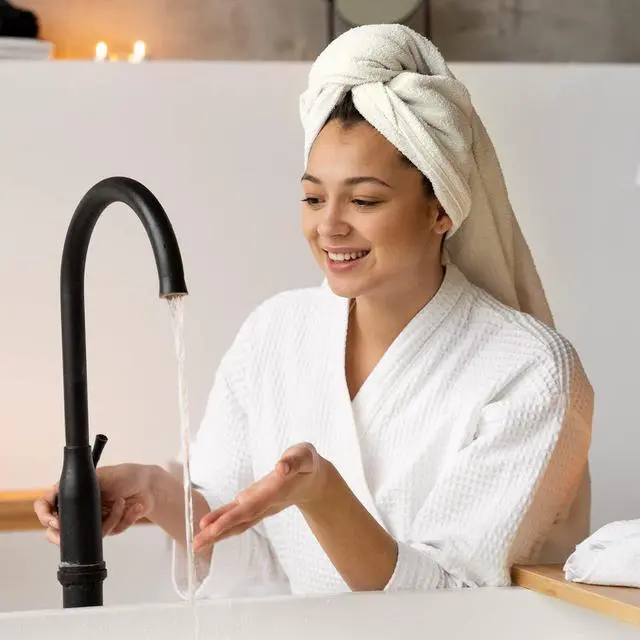 Alt view image 3 of 7 - 6 Pack Bath Towels Set (27 x 54 Inches) 100% Ring Spun Cotton, Lightweight, Quick Dry, Highly Absorbent Towels Multicolor, (27x54) Inches