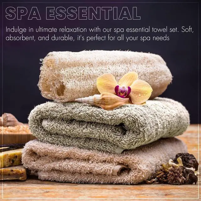 Alt view image 4 of 7 - 6 Pack Bath Towels Set (27 x 54 Inches) 100% Ring Spun Cotton, Lightweight, Quick Dry, Highly Absorbent Towels Multicolor, (27x54) Inches