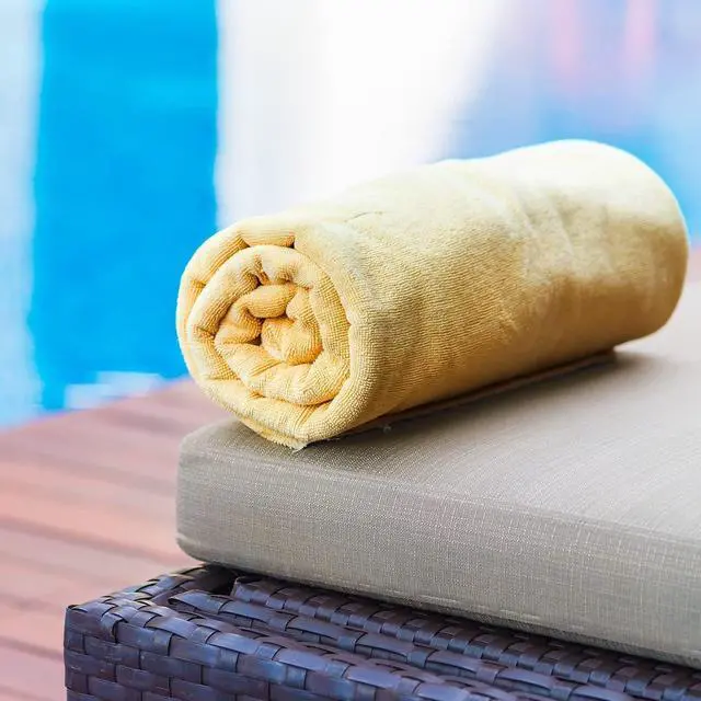 Alt view image 6 of 7 - 6 Pack Bath Towels Set (27 x 54 Inches) 100% Ring Spun Cotton, Lightweight, Quick Dry, Highly Absorbent Towels Multicolor, (27x54) Inches