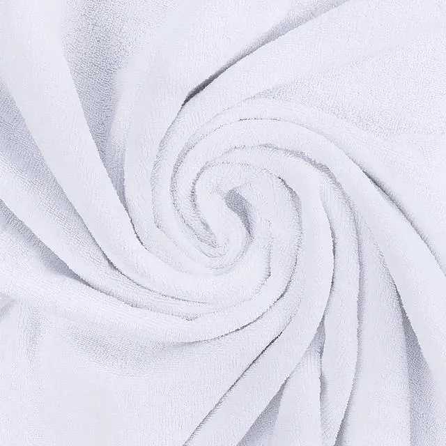 Alt view image 4 of 7 - Jumbo Bath Sheets, 2 Pack, 35x70 in, 600 GSM Cotton, White | Extra Large Ring Spun Cotton Bath Sheets - Soft, Plush, Quick-Drying, Highly Absorbent, Great for Everyday Use