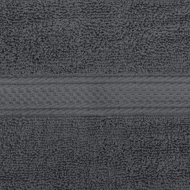Alt view image 2 of 7 - 6 Pack Premium Hand Towels, 16x28 in, 600 GSM Cotton, Grey | Premium Ultra-Soft Lightweight Ring Spun Cotton Hand Towels - Highly Absorbent, Ideal for Bathroom, Gym, Spa & Hotel