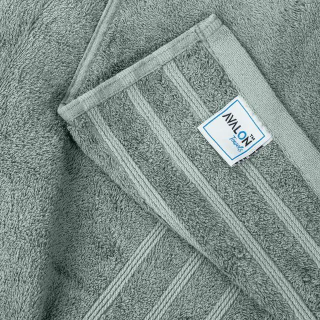 Alt view image 4 of 7 - Bath Towels Set of 4, Size 30 x 60 Inches - 60% Cotton, 40% Viscose Made from Bamboo, Soft and Absorbent, Quick Drying, Lightweight, Perfect for Daily Use