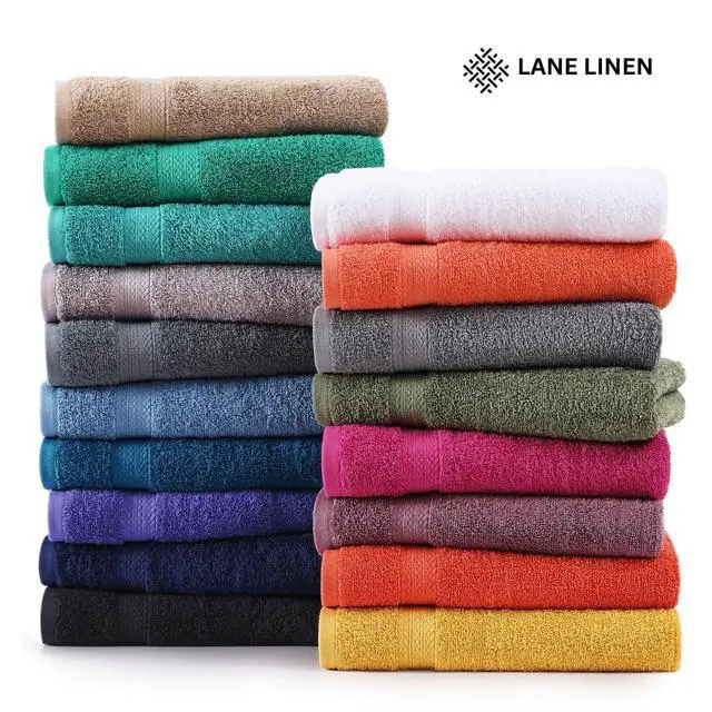 Alt view image 7 of 7 - Bath Sheets 100% Cotton 2 Pack Oversized Soft - Grey | Bathroom Towel Set, Soft & Absorbent, Ring-Spun, Ideal for Home & Guests, with OEKO-TEX