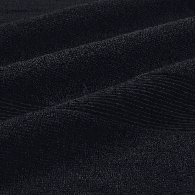 Alt view image 2 of 7 - 4 Pack Bath Towel Set 27x54, 100% Ring Spun Cotton, Ultra Soft Highly Absorbent Machine Washable Hotel Spa Quality Bath Towels for Bathroom, 4 Bath Towels - Black