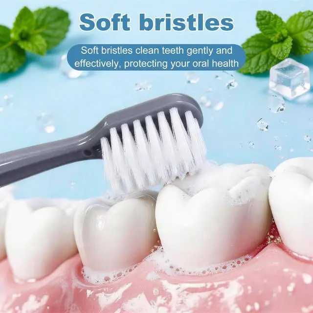 Alt view image 3 of 7 - Toothbrush and Toothpaste Set,Bulk Travel Toothbrush Kit (15-Pack) | Bulk Hygiene Kit With Floss Picks, Toothbrush Cover, Individually Packaged, Suitable For Travel, Home, And Hotels