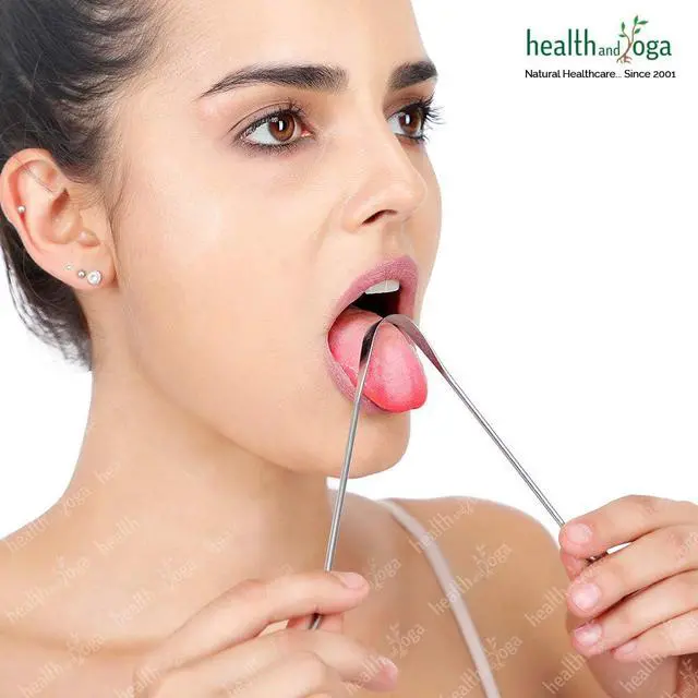 Alt view image 6 of 7 - HealthAndYoga SteloSwipe Lite Stainless Steel Tongue Cleaners - Disposable Metal Tongue Scrapers Bulk Pack (Pack of 12) - Oral Hygiene Scraper- Prevents Bad breath Replacement and Gift Pack