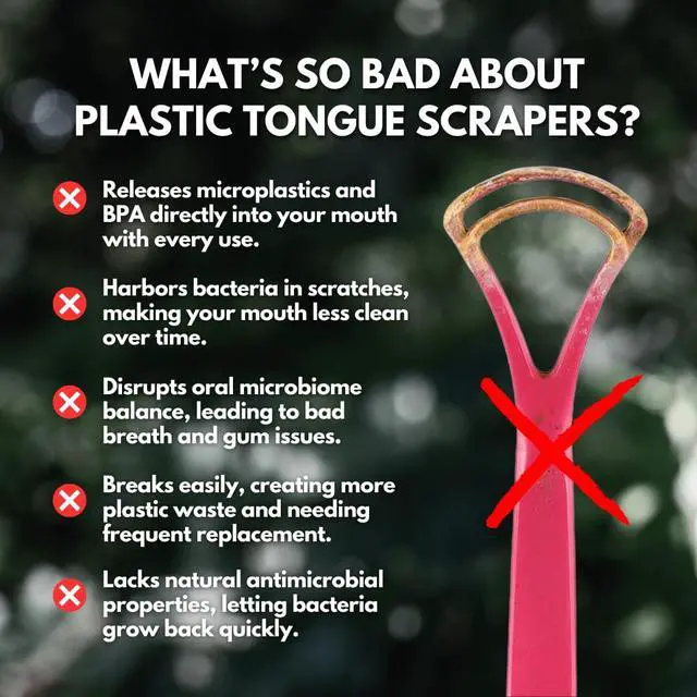 Alt view image 5 of 7 - Copper Tongue Scraper - Fresher Breath & Improved Oral Health - Natural Ayurvedic Cleaner for Daily Detox - Rust-Resistant, Eco-Friendly with Travel Cloth Pouch Included (1 Count)