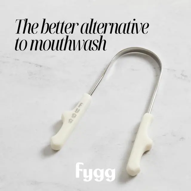 Alt view image 3 of 7 - Stainless Steel Tongue Scraper with Cotton Storage Bag, Gentle Oral Care Tool for All Ages