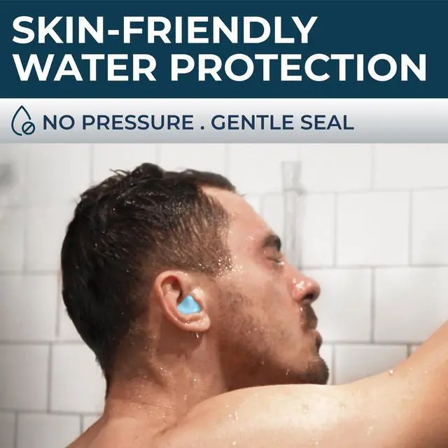 Alt view image 5 of 7 - Sleeping Ear Plugs Silicone - 30 Wax Moldable EarPlugs for Sleeping Noise Cancelling for Swimming, Sound Blocking, Color: Blue