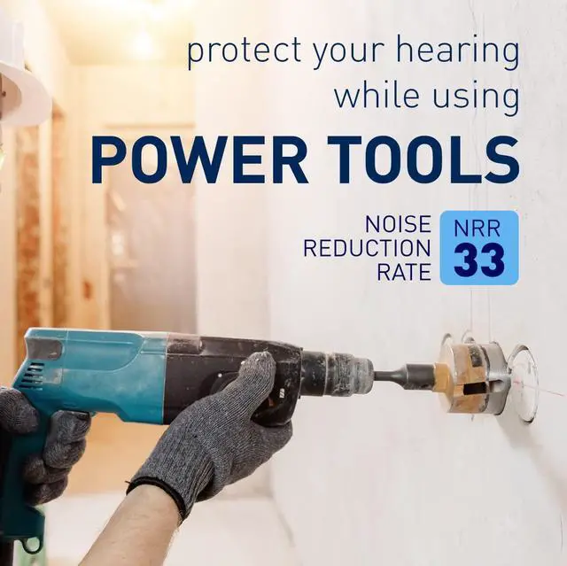 Alt view image 6 of 7 - Protechs Quiet Time Foam Ear Plugs, NRR 33, 70 Pair, Purple | Soft Foam & Comfortable Hearing Protection for Work, Construction, Heavy Machinery, Studying, Travel & Sleep