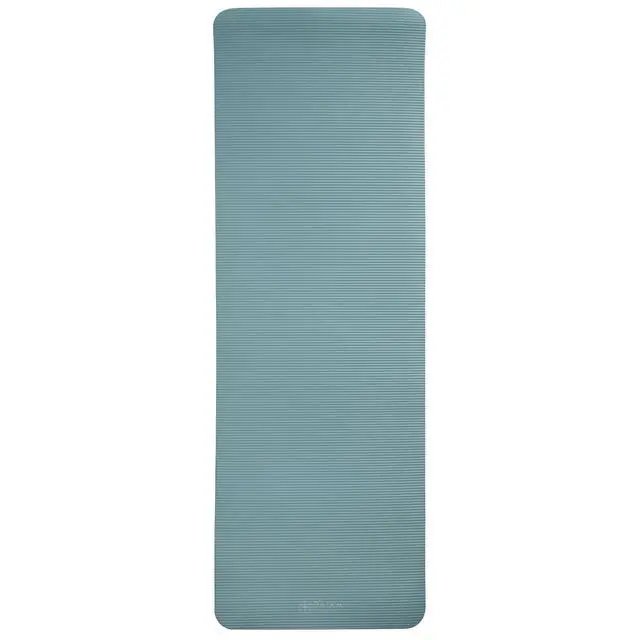 Alt view image 7 of 7 - Essentials Thick Yoga Mat with Easy-Cinch Strap (Balsam, 10mm) | Extra-Thick 10mm Cushioning | Textured Non-Slip Surface | Carrying Strap Included | Yoga, Pilates & Floor Workouts | 68"x24"