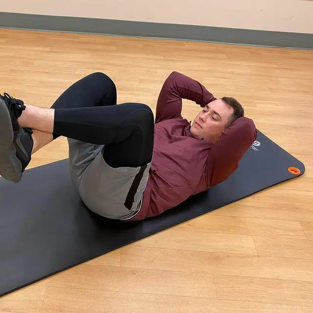 Alt view image 6 of 7 - Non-Slip Exercise Mat for Men & Women, 56 x 24 in. - 1/2 in. Thick Foam Surface for Yoga, Pilates, Fitness & Aerobic Workouts (Black)