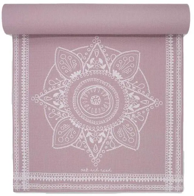Main image of YM41222MAV Mauve Medallion Tapestry Yoga Mat (4MM)