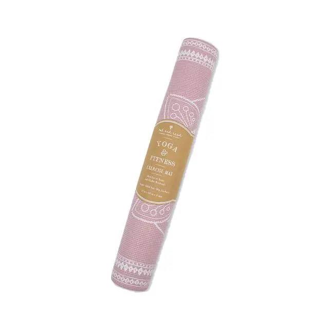 Alt view image 4 of 5 - YM41222MAV Mauve Medallion Tapestry Yoga Mat (4MM)