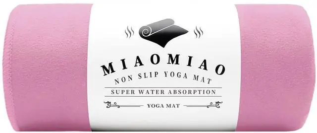 Main image of Non-Slip Hot Yoga Towel Set,Super Absorbent Microfiber in, 24.5" x 72" - Anti-Slip, Injury Free Design for Pilates, Yoga Mats, Exercise, and Fitness Gear