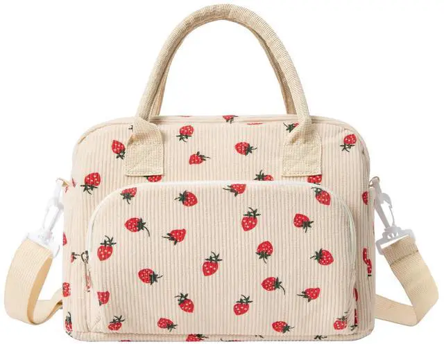 Main image of Insulated Lunch Bag for Women Men Large Reusable Lunch Box Adult Leakproof Portable Cooler Tote Bags for Work Picnic