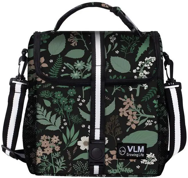 Main image of Lunch Box for Women, Insulated Lunch Bag Women with Adjustable Shoulder Strap, Cute Lunch Tote Bag for Work,Picnic,Camping