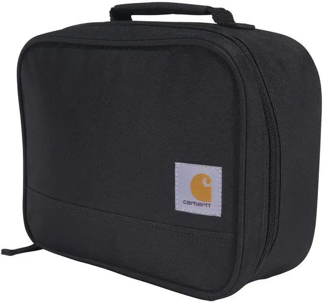 Main image of Insulated Lunch Cooler For Men and Women, Fully Insulated Lunch Pale for Everyday Use, 4 Can (Black) | For Men and Women, Fully Insulated Lunch pale for Back to School and Everyday Use