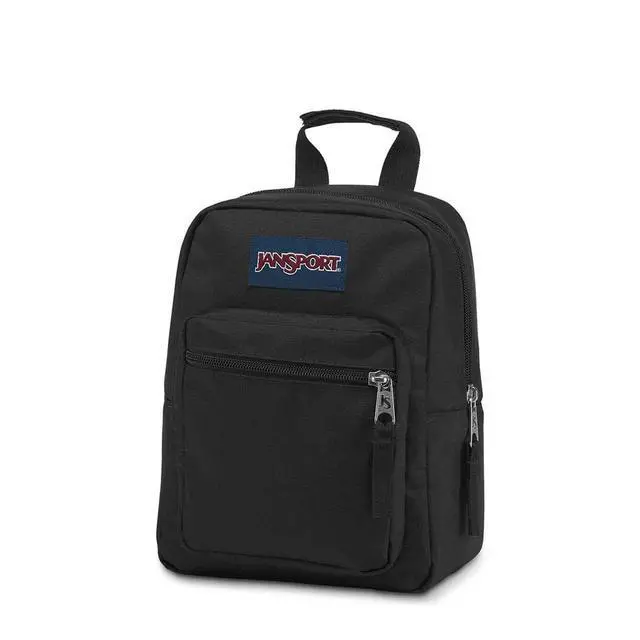 Alt view image 3 of 3 - Big Break Insulated Lunch Bag - Small Soft-Sided Cooler Ideal for Class, Work, or Meal Prep, Black
