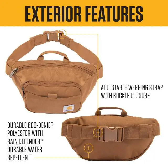 Alt view image 2 of 6 - Classic 2L Multi-Carry Waist Pack Black