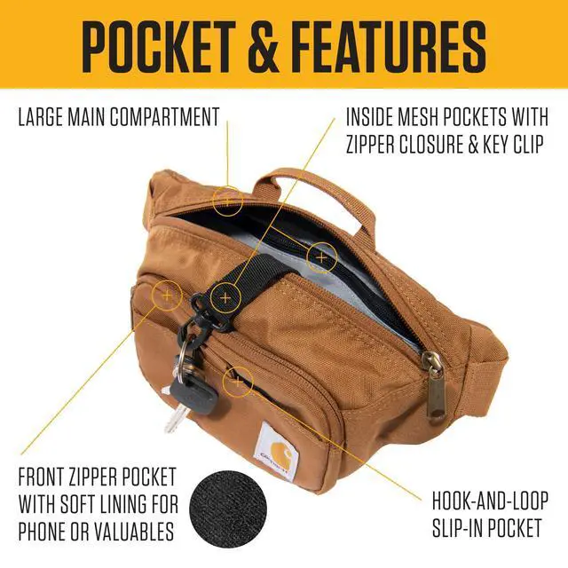 Alt view image 3 of 6 - Classic 2L Multi-Carry Waist Pack Black