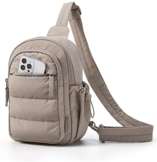 Main image of Small Sling Bag for Women, Puffer Crossbody Bag Hobo Handbag | Fanny Packs for Travel Hiking, Daily Travel Purse for women