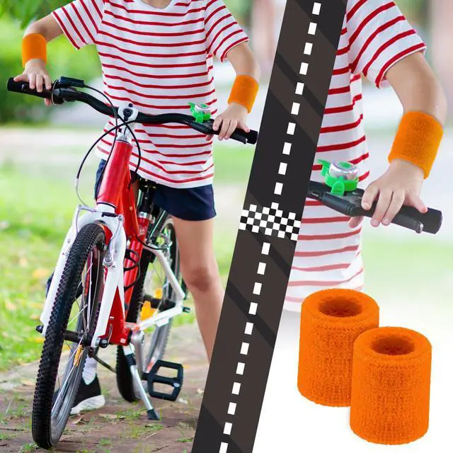 Alt view image 6 of 6 - 16 Pack Sweatbands Bulk Sports Wristbands Neon 80s Sweat Band Athletic Wrist Bands Baseball Basketball Football Tennis Party Favors for Outdoor Activity (Cute Colors)