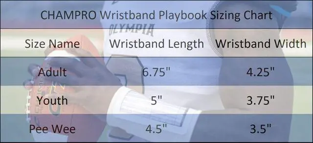 Alt view image 3 of 3 - Triple Card Wristband Playbook Black Youth
