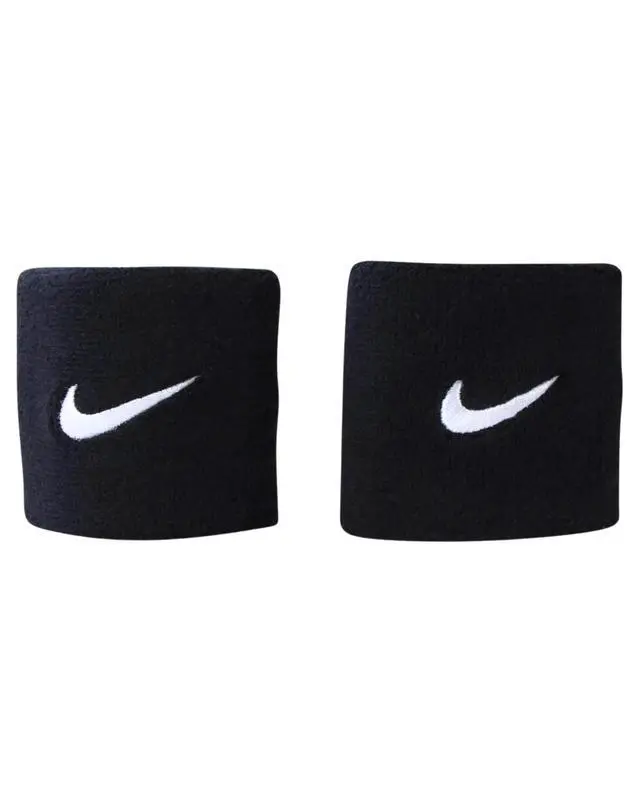 Alt view image 5 of 7 - Swoosh Black Wristbands