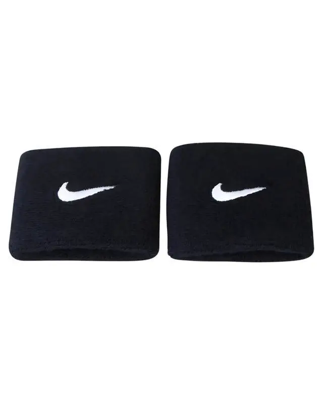 Alt view image 6 of 7 - Swoosh Black Wristbands