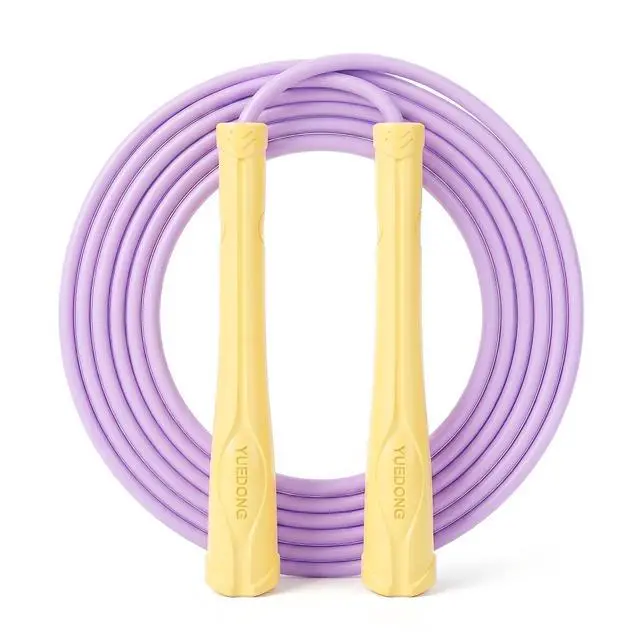 Main image of Women's Silent Jump Rope, Adjustable PVC Rope for Apartment Fitness | Whisper-quiet rotation, adjustable tangle-free PVC rope, ergonomic grip, carry pouch, for apartment cardio and home workouts